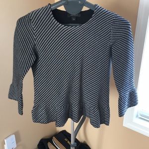 Ann Taylor Peplum Top.